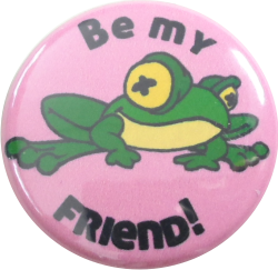 Be my friend button